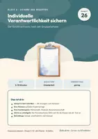 Vorschau - Stundenentwürfe - Individuelle Verantwortlichkeit sichern kooperatives Lernen Klasse 5 bis 10 | Methodenheft 16 Seiten mit Kopiervorlagen | Ablauf, Befundlage, drei Fachbeispiele | Zusammen denken 26 - Deckblatt