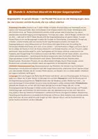 Vorschau - Stundenentwürfe - Muskeln Muskelarten Klasse 5 6 (Std 5) - Seite 1