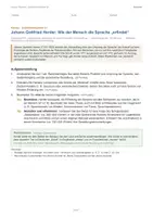 Vorschau - Arbeitsblätter - Sachtexte analysieren Q1 | 3 Klausuren zu Liebe, Großstadt und Sprachentstehung | Schopenhauer, Simmel und Herder - Seite 3