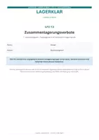 Vorschau - Arbeitsblätter - LF2-13: Zusammenlagerungsverbote - Seite 1