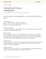 Aperçu - Feuilles d'exercices - Calendrier de l'Avent pédagogique : 24 défis de 10 minutes pour le CE1 (32 pages, avec corrigé) - Page de couverture