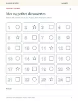 Aperçu - Feuilles d'exercices - Calendrier de l'Avent pédagogique : 24 défis de 10 minutes pour le CE1 (32 pages, avec corrigé) - Page 3