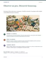 Aperçu - Préparation de séquence / Séquence complète - Une année d'art : programme d'arts plastiques de 36 semaines, œuvres et projets (CP au CM2) - Page 2