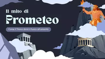 anteprima - Programmi scolastici / Materiali per docenti - Laboratorio - Il mito di Prometeo - Pagina di copertina