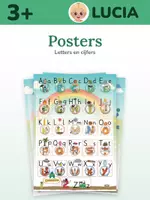 Voorbeeld - Alonies posters – letters en cijfers - Voorblad