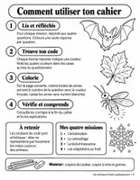 Aperçu - Feuilles d'exercices - Les animaux et leurs superpouvoirs : adaptations des animaux en coloriage codé (CM2, avec corrigés) - Page 1