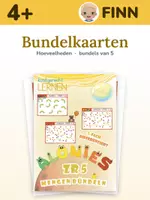 Voorbeeld - Telkaarten tot 5 | 3 niveaus, kleuters - Voorblad