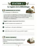 Aperçu - Jeux - Le vol du trophée de l'école : enquête de grammaire et de lecture façon escape game (CE2 au CM2) - Page 2