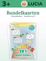 Voorbeeld - Telkaarten tot 3 | 3 niveaus, kleuters - Voorblad
