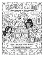 Aperçu - Jeux - Mission amitié : escape game de la Saint-Valentin sur la coopération et les conflits (CP au CM1) - Page de couverture