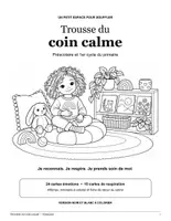 Aperçu - Inclusion - Trousse du coin calme : cartes émotions, cartes de respiration et thermomètre des émotions - Page de couverture