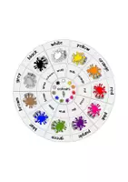 Vorschau - Fördermaterial/Inklusion - Circle puzzle colours - Legekreis - Seite 1