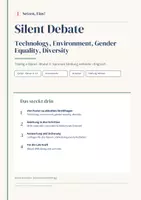 Vorschau - Arbeitsblätter - Silent Debate: Spontan Stellung nehmen zu Contemporary Issues | Taking a Stand Modul 1 - Deckblatt