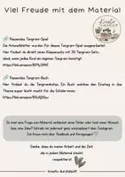 Vorschau - Arbeitsblätter - Tangram legen / Arbeitsblätter / Figuren - Seite 2