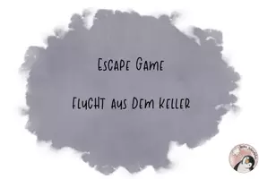 Vorschau - Spiele - Escape Game: Flucht aus dem Keller (differenziert) - Deckblatt