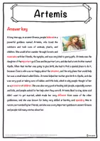 Vorschau - Arbeitsblätter - Artemis – Worksheet: cloze text, listening comprehension and word search - English - Seite 2