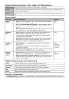 Vorschau - Arbeitsblätter - Blütenpflanzen Aufbau und Aufgaben - Seite 1