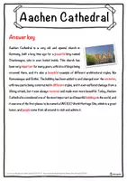 Vorschau - Arbeitsblätter - Aachen Cathedral – Worksheet: cloze text, listening comprehension and word search - English - Seite 2