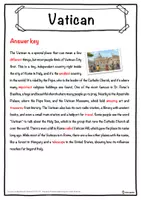 Vorschau - Arbeitsblätter - Vatican – Worksheet: cloze text, listening comprehension and word search - English - Seite 2