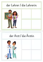 Vorschau - Spiele - Berufe für Kinder - Berufe kennenlernen – Zuordnungsspiel für Kita & Vorschule – Berufe entdecken & zuordnen – Ideen für Sachunterricht & Morgenkreis - Seite 1