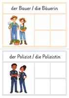 Vorschau - Spiele - Berufe für Kinder - Berufe kennenlernen – Zuordnungsspiel für Kita & Vorschule – Berufe entdecken & zuordnen – Ideen für Sachunterricht & Morgenkreis - Seite 3