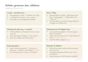 Vorschau - Aufgabenkarten - Klammerkarten Minus bis 10 | Klasse 1 - Seite 2
