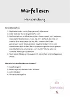 Vorschau - Text - Würfellesen - Tafelmaterial und Lesetexte (3./4. Klasse) - Seite 1