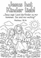 Vorschau - Mal- und Bastelvorlagen - Biblische Ermutigungen/ Bibelverse zum Ausmalen für Grundschulkinder - Seite 2