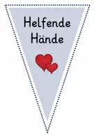 Vorschau - Präsentationen/Tafelbilder - Klassendienste in Wimpelform (blau) - Seite 2
