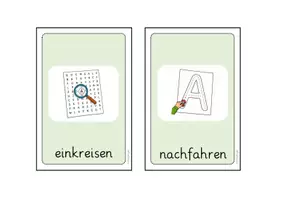Vorschau - Stationenlernen - Buchstabenweg Stationenkarten und Stempelpass - Seite 3