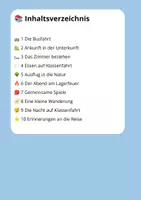 Vorschau - Stundenentwürfe - Lesetraining Klassenfahrt Klasse 4 – Leseverständnis mit Lösungen - Seite 1