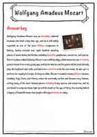 Vorschau - Arbeitsblätter - Wolfgang Amadeus Mozart – Worksheet: cloze text, listening comprehension and word search - English - Seite 2