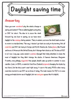 Vorschau - Arbeitsblätter - Daylight saving time – Worksheet: cloze text, listening comprehension and word search - English - Seite 2