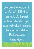 Vorschau - Fördermaterial/Inklusion - Hasenklasse / Hase Klassendienste / Dienste - Seite 1