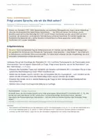 Vorschau - Arbeitsblätter - Sprache und Denken | 3 Klausurformate Deutsch Q2 | Sachtextvergleich, Erörterung und materialgestütztes Schreiben - Seite 2
