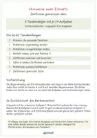 Vorschau - Spiele - Märchenhafte Tandembögen – Präsens, Präteritum und Perfekt - Seite 1