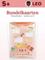 Voorbeeld - Telkaarten tot 9 | 3 niveaus, kleuters - Voorblad