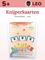 Voorbeeld - Knijpkaarten tot 8 | motoriek, kleuters - Voorblad