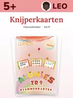 Voorbeeld - Knijpkaarten tot 9 | motoriek, kleuters - Voorblad