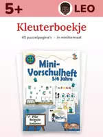 Voorbeeld - Mini-werkboekje voorschools vanaf 5 jaar - Voorblad