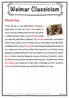 Vorschau - Arbeitsblätter - Weimar Classicism – Worksheet: cloze text, listening comprehension and word search - English - Seite 2