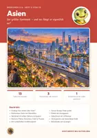 Vorschau - Stundenentwürfe - Asien Erdkunde Klasse 5 6 | Arbeitsheft 13 Seiten mit Lösungen | Karte, Steckbrief, Grenze Europa–Asien | Kontinente neu entdecken 5 - Seite 1