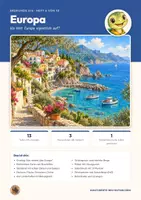 Vorschau - Stundenentwürfe - Europa Erdkunde Klasse 5 6 | Arbeitsheft 13 Seiten mit Lösungen | Karte, Steckbrief, Mont Blanc oder Elbrus | Kontinente neu entdecken 6 - Seite 1