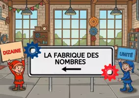 Aperçu - Jeux - La fabrique des nombres (jusqu'à 99) - Page de couverture