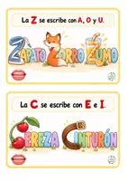 Vista previa - Refuerzo / NEE / Materiales de apoyo - CARTELES ORTOGRAFIA IDEOVISUAL - página 3