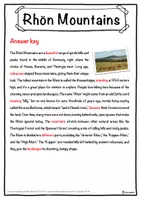 Vorschau - Arbeitsblätter - Rhön Mountains – Worksheet: cloze text, listening comprehension and word search - English - Seite 2