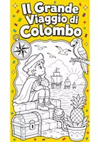 anteprima - Audio - Cristoforo Colombo: (Storia da Colorare + Gioco) - Pagina di copertina
