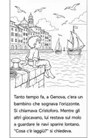 anteprima - Audio - Cristoforo Colombo: (Storia da Colorare + Gioco) - Pagina 1