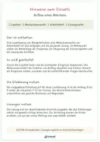 Vorschau - Arbeitsblätter - Den Aufbau eines Märchens untersuchen – mit Rumpelstilzchen - Seite 1