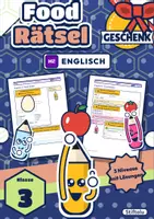 Vorschau - Arbeitsblätter - Essen auf Englisch Rätselheft | Klasse 3 - Deckblatt